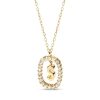 Zales Pdpaola At Zales 1/3 Ct. T.W. Lab-Created Diamond "S" Initial Pendant In 18K Gold - 19.5" Necklaces