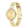 Coach Ladies' Coach Chelsea Crystal Accent Gold-Tone Ip Watch With Gold-Tone Dial (Model: 14504125) Watches