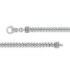 Zales Vera Wang Men 6.2Mm Cuban Link Chain Bracelet In Solid Sterling Silver - 8.5" Bracelets