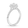 Zales 1-1/3 Ct. T.W. Certified Princess-Cut Lab-Created Diamond Frame Engagement Ring In 14K White Gold (F/Vs2) Rings