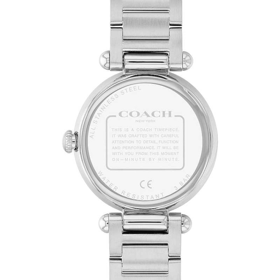 Coach Ladies' Coach Cary Crystal Accent Watch With Mother-Of-Pearl Dial (Model: 14503830) Watches