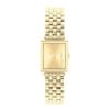 Calvin Klein Ladies' Calvin Klein Gold-Tone Ip Watch With Rectangular Dial (Model: 25000004) Watches