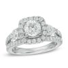 Zales Celebration Ideal 2-1/5 Ct. T.W. Diamond Three Stone Engagement Ring In 14K White Gold (I/I1) Rings