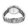 JBW Ladies' Jbw Mondrian 1/6 Ct. T.W. Diamond And Crystal Accent Watch With Silver-Tone Dial (Model: J6303A) Watches