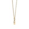 Zales Pdpaola At Zales Small Teardrop Stackable Hoop Earring And Necklace Charm In Sterling Silver With 18K Gold Plate Necklaces