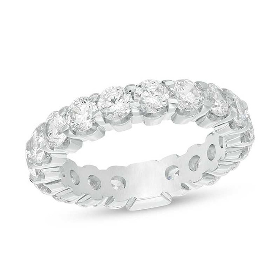 Zales 3 Ct. T.W. Diamond Eternity Band In 14K White Gold Rings