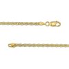 Zales 2.43Mm Cashmere Rope Chain Bracelet In Hollow 10K Two-Tone Gold - 7.25" Bracelets