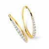 Zales Pdpaola At Zales 1/3 Ct. T.W. Lab-Created Diamond Hoop Earrings In 18K Gold Earrings