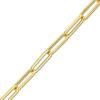 Zales 5.6Mm Paper Clip Chain Bracelet In Hollow 14K Gold - 7.5" Bracelets