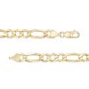 Zales Men'S 8.61Mm Concave Figaro Link Bracelet In 10K Gold - 8.5" Bracelets