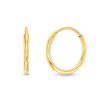 Zales 10.0Mm Endless Hoop Earrings In Hollow 14K Gold Earrings