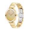 Movado Ladies' Movado Bold® Evolution Gold-Tone Ip Watch With Multi-Colored Ombr Crystal Dial (Model: 3600931) Watches