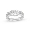 Zales 3-1/2 Ct. T.W. Certified Marquise-Cut Lab-Created Diamond East-West Engagement Ring In 14K White Gold (F/Si2) Rings