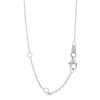 Zales 2 Ct. T.W. Pear-Shaped And Round Certified Lab-Created Diamond Toi Et Moi Necklace In 14K White Gold (F/Vs2) Necklaces