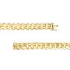 Zales 10.7Mm Cuban Curb Chain Necklace In Hollow 10K Gold - 24" Necklaces